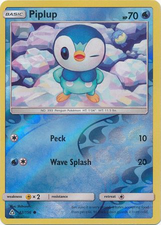 Piplup - 32/156 - Common - Reverse Holo available at 401 Games Canada