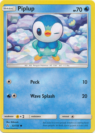 Piplup - 32/156 - Common available at 401 Games Canada