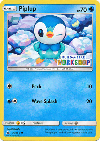 Piplup - 32/156 - Promo - Build-A-Bear Workshop available at 401 Games Canada