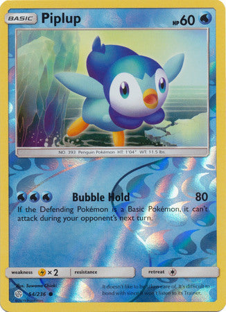 Piplup - 54/236 - Common - Reverse Holo available at 401 Games Canada