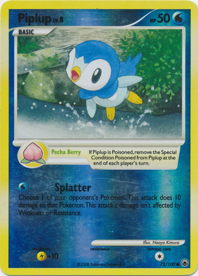 Piplup - 72/100 - Common - Reverse Holo available at 401 Games Canada