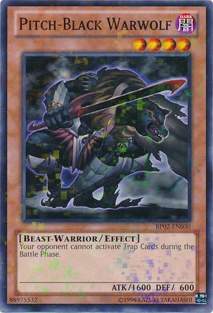 Pitch-Black Warwolf - BP02-EN030 - Mosaic Rare - Unlimited available at 401 Games Canada