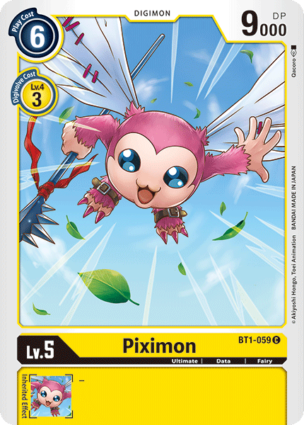 Piximon - BT1-059 - Common available at 401 Games Canada