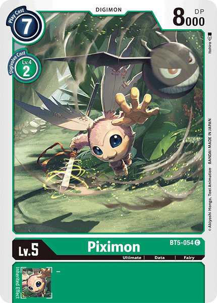 Piximon - BT5-054 - Common available at 401 Games Canada