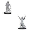 Plague Doctor & Cultist - Wizkids Deep Cuts Unpainted Minis available at 401 Games Canada