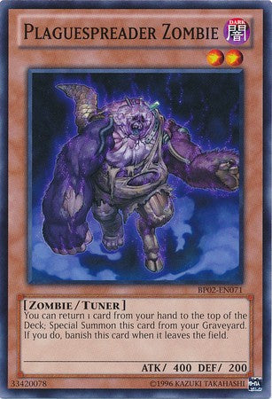 Plaguespreader Zombie - BP02-EN071 - Common - Unlimited available at 401 Games Canada