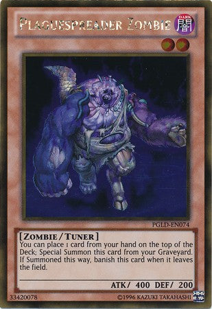 Plaguespreader Zombie - PGLD-EN074 - Gold Rare - Unlimited available at 401 Games Canada