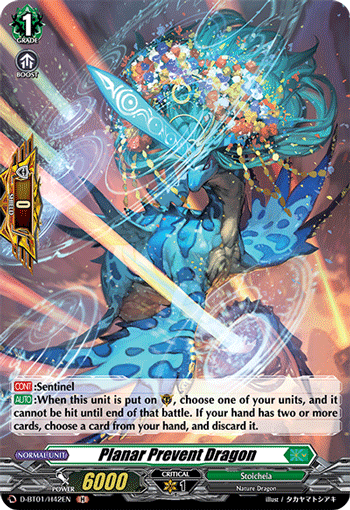 Planar Prevent Dragon - D-BT01/H42 - Holo Rare available at 401 Games Canada