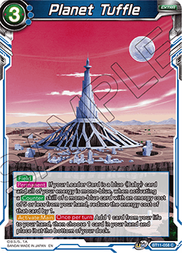 Planet Tuffle - BT11-058 - Common (FOIL) (Reprint) available at 401 Games Canada