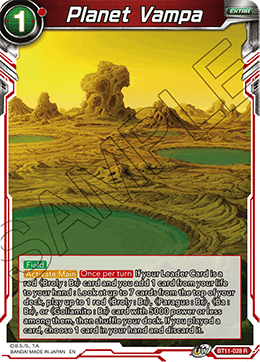 Planet Vampa - BT11-028 - Rare (FOIL) (Reprint) available at 401 Games Canada