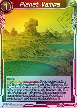 Planet Vampa - BT11-028 - Rare (FOIL) available at 401 Games Canada