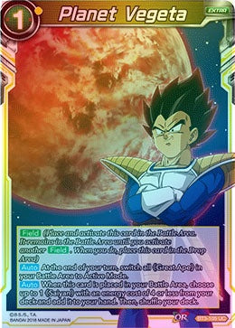 Planet Vegeta - BT3-105 - Uncommon (Foil) available at 401 Games Canada