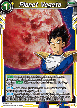 Planet Vegeta - BT3-105 - Uncommon available at 401 Games Canada