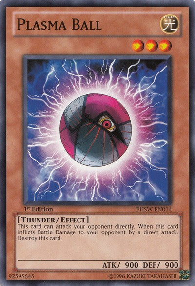 Plasma Ball - PHSW-EN014 - Common - 1st Edition available at 401 Games Canada