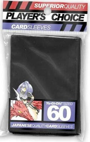 Player's Choice - 60ct Premium Sleeves - Mini Black available at 401 Games Canada