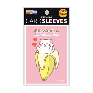 Player's Choice - Standard Card Sleeves 60ct - Bananya Lovely (Pink) available at 401 Games Canada