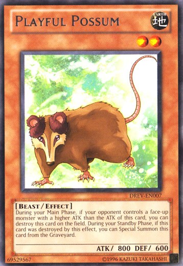 Playful Possum - DREV-EN007 - Rare - Unlimited available at 401 Games Canada