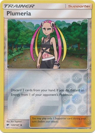 Plumeria - 120/147 - Uncommon - Reverse Holo available at 401 Games Canada