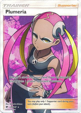 Plumeria - 145/147 - Full Art Ultra Rare available at 401 Games Canada