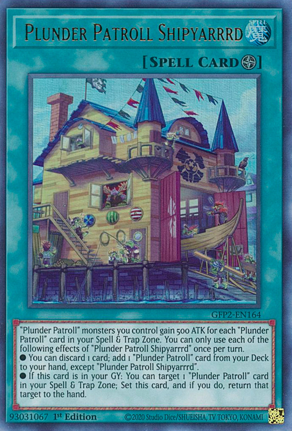 Plunder Patroll Shipyarrrd - GFP2-EN164 - Ultra Rare - 1st Edition available at 401 Games Canada