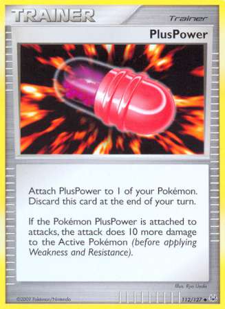 PlusPower - 112/127 - Uncommon available at 401 Games Canada