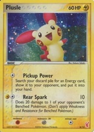 Plusle - 06/12 - Holo available at 401 Games Canada