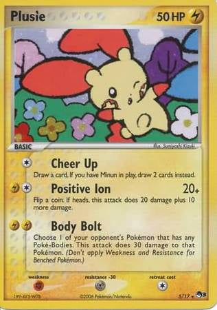 Plusle - 5/17 - Holo available at 401 Games Canada