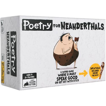 Poetry for Neanderthals available at 401 Games Canada