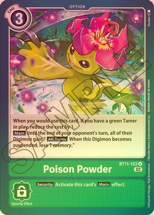 Poison Powder (Foil) - BT11-103 - Uncommon available at 401 Games Canada