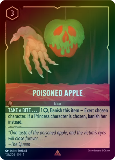 Poisoned Apple - 134/204 - Rare (Foil) available at 401 Games Canada