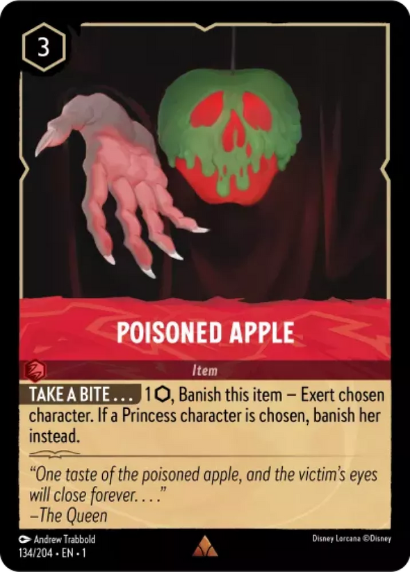 Poisoned Apple - 134/204 - Rare available at 401 Games Canada