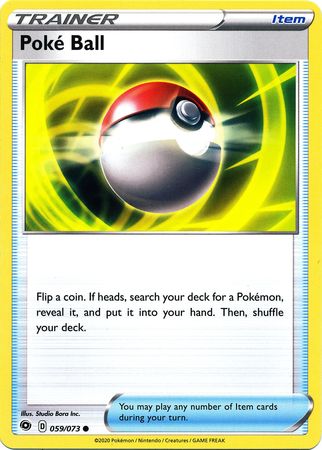 Poke Ball - 059/073 - Common available at 401 Games Canada