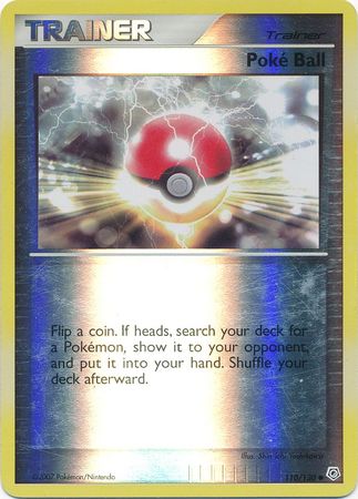 Poke Ball - 110/130 - Uncommon - Reverse Holo available at 401 Games Canada