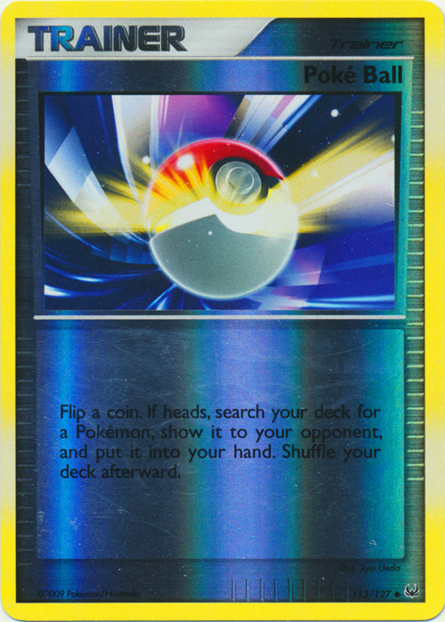 Poke Ball - 113/127 - Uncommon - Reverse Holo available at 401 Games Canada