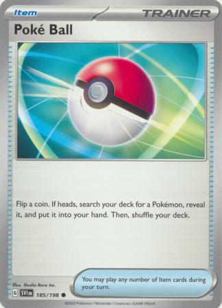 Poke Ball - 185/198 - Common available at 401 Games Canada