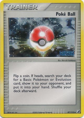 Poke Ball - 87/115 - Uncommon - Reverse Holo available at 401 Games Canada