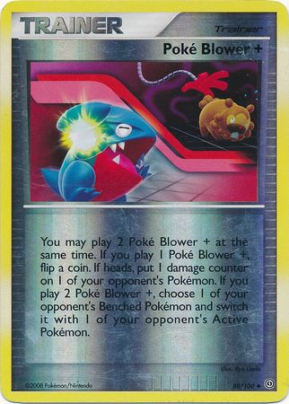 Poke Blower + - 88/100 - Uncommon - Reverse Holo available at 401 Games Canada