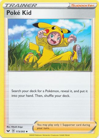 Poke Kid - 173/202 - Uncommon available at 401 Games Canada