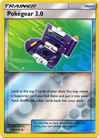 PokeGear 3.0 - 182/214 - Uncommon - Reverse Holo available at 401 Games Canada