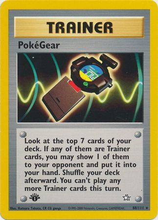 PokeGear - 88/111 - Rare - 1st Edition available at 401 Games Canada