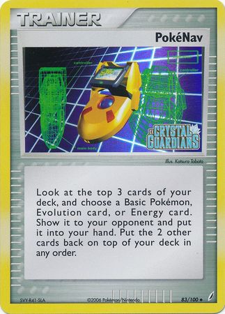 PokeNav - 83/100 - Uncommon - Reverse Holo available at 401 Games Canada