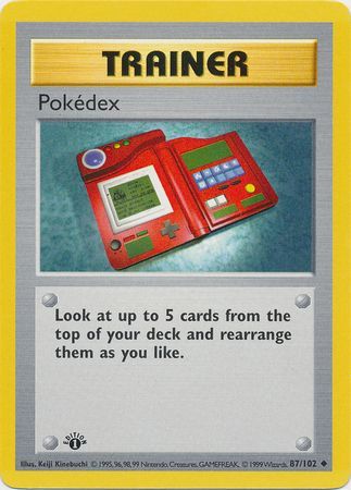 Pokedex - 87/102 - Uncommon - 1st Edition available at 401 Games Canada