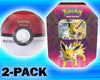 Pokemon - 2 Pack - Poke Ball & Tin available at 401 Games Canada