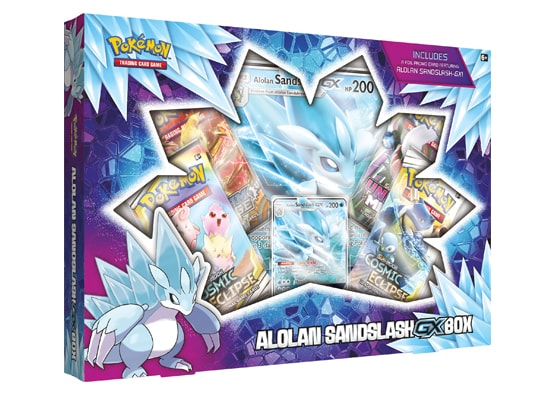 Pokemon - Alolan Sandslash GX Box available at 401 Games Canada