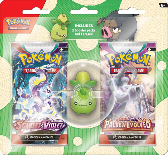 Pokemon - Back to School Eraser Blister - Smoliv available at 401 Games Canada