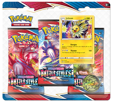 Pokemon - Battle Styles - 3 Pack Blister - Jolteon available at 401 Games Canada