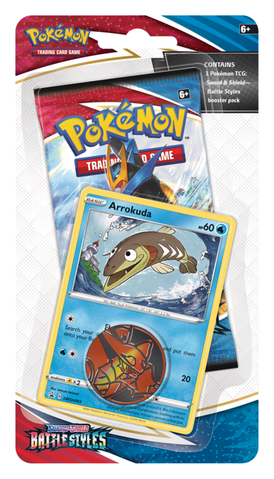 Pokemon - Battle Styles - Checklane Blister - Arrokuda available at 401 Games Canada