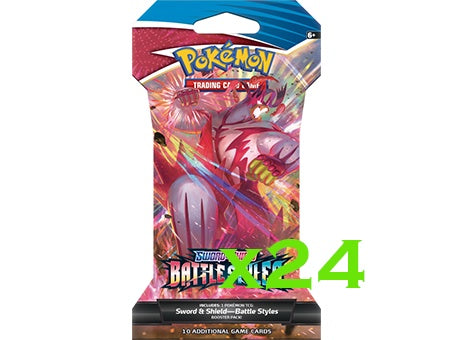 Pokémon TCG: Sword & Shield-Battle Styles Sleeved Booster Pack (10