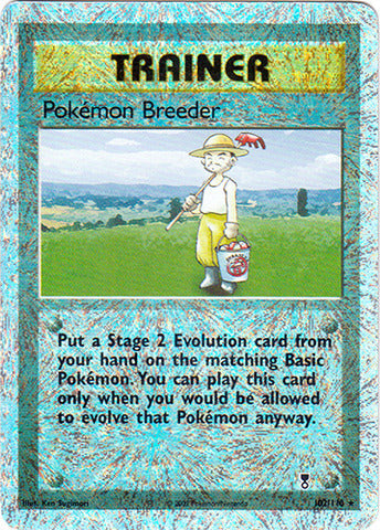 Pokemon Breeder - 102/110 - Rare - Reverse Holo available at 401 Games Canada