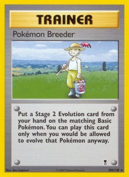 Pokemon Breeder - 102/110 - Rare available at 401 Games Canada